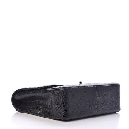 Chanel Caviar Quilted Jumbo Single Flap Black 4 of 11