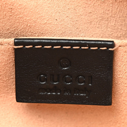 Gucci Calfskin Matelasse GG Marmont Belt Bag 65 Black 6 of 13