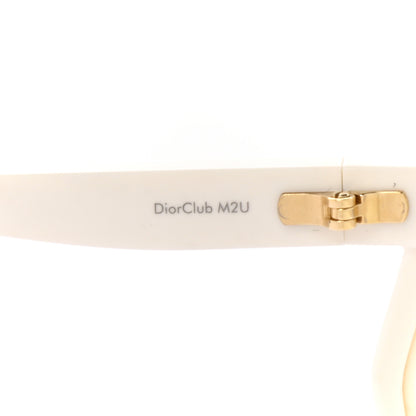 Christian Dior Mask DiorClub M2U Sunglasses Translucent Ivory 8 of 9