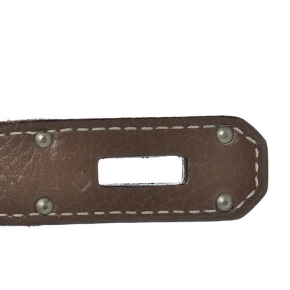 Hermes Taurillon Clemence Jypsiere 34 Etoupe 7 of 14