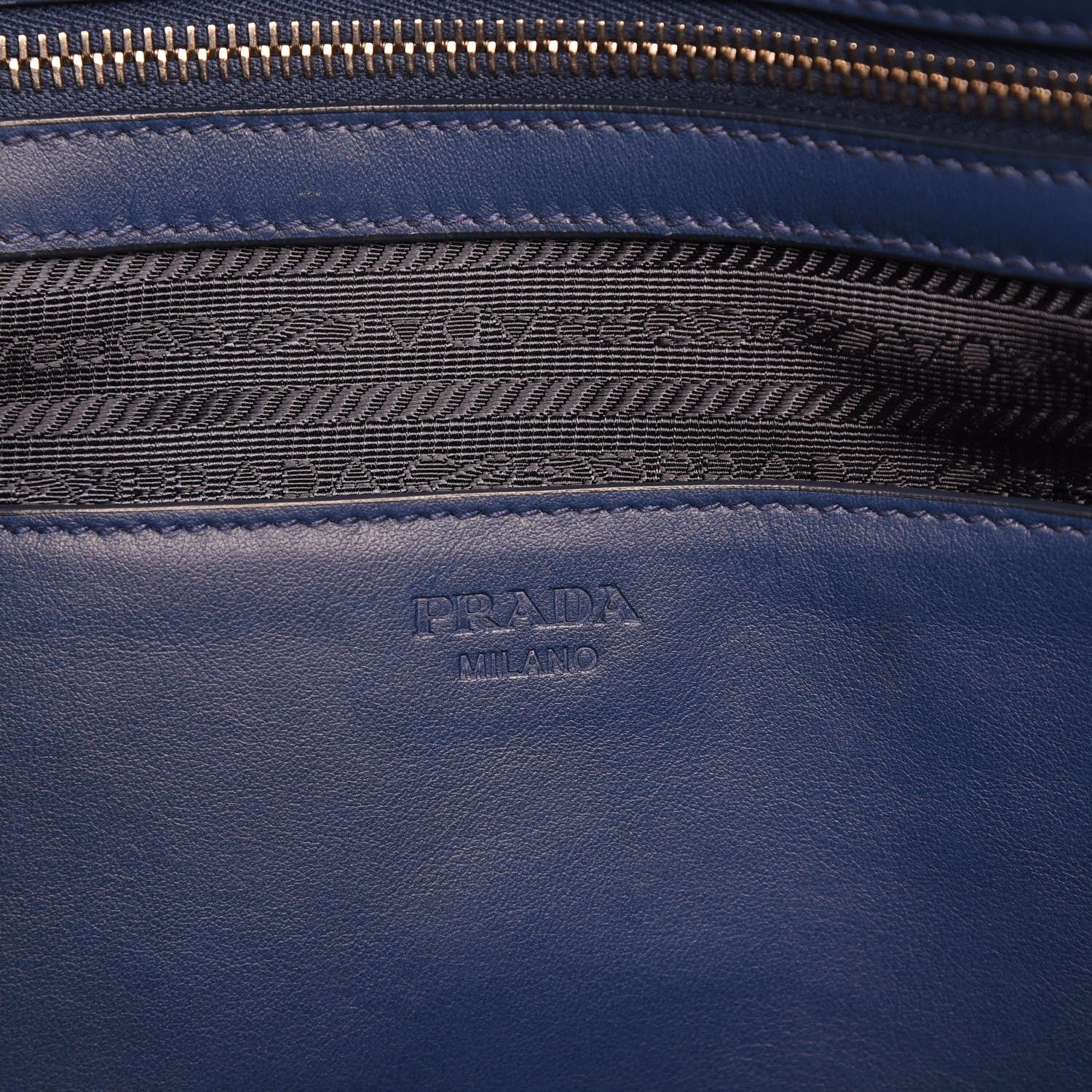 Prada City Calf Sport Tote Bleuette 6 of 8