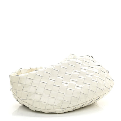 Bottega Veneta Patent Nappa Intrecciato Mini Jodie White 4 of 10