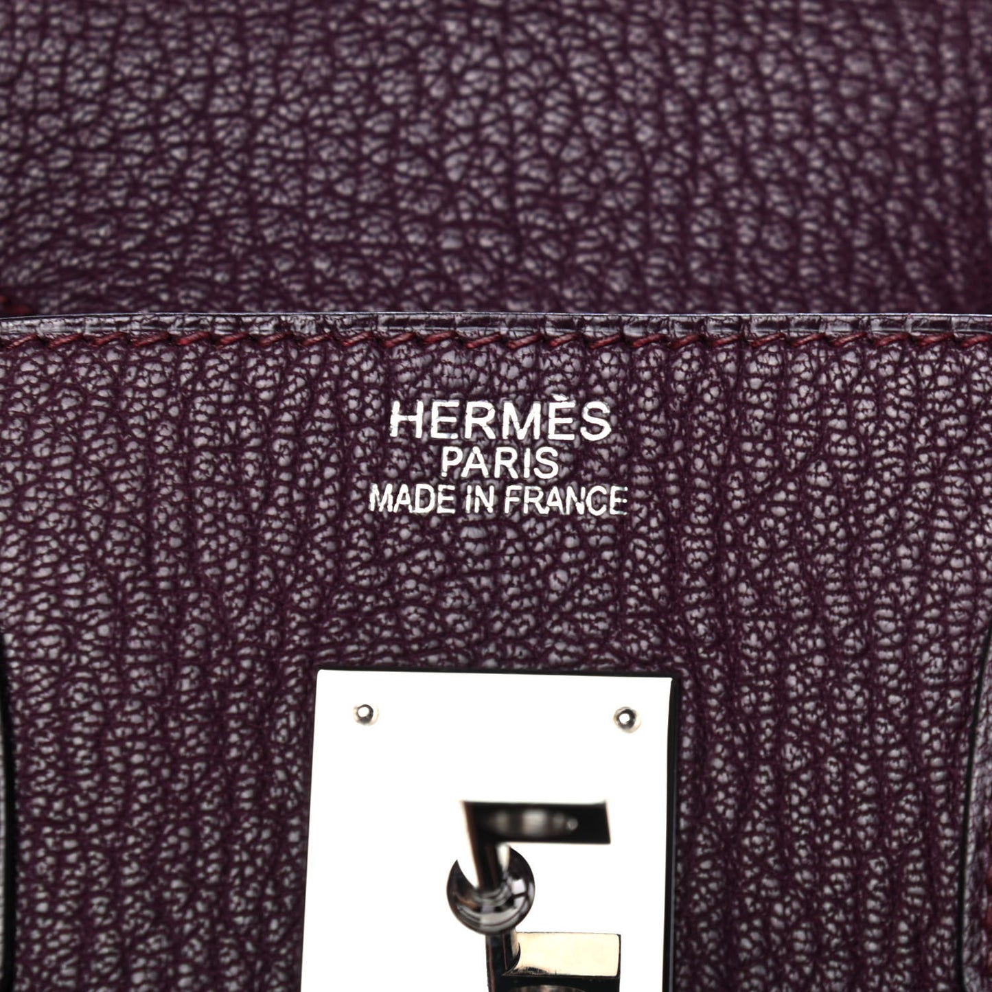 Chevre Mangalore HAC Birkin 32 Raisin
