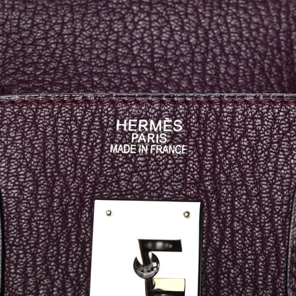Hermes Chevre Mangalore HAC Birkin 32 Raisin 5 of 9