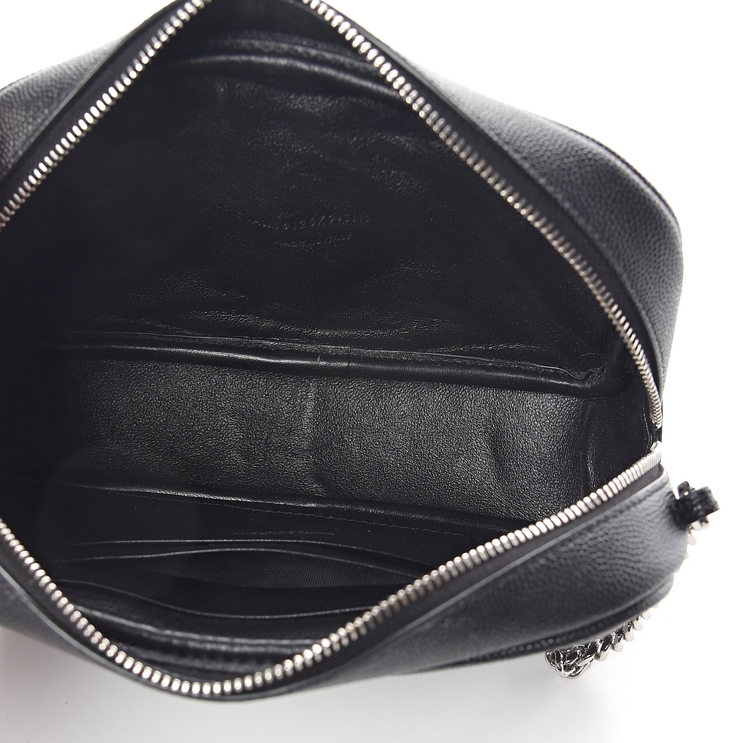 Grain De Poudre Matelasse Monogram Mini Lou Camera Bag Black