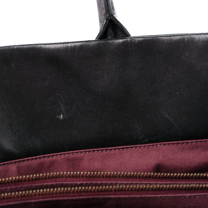 Chanel Glazed Calfskin Stingray Large Bindi CC Tote Black 11 of 14