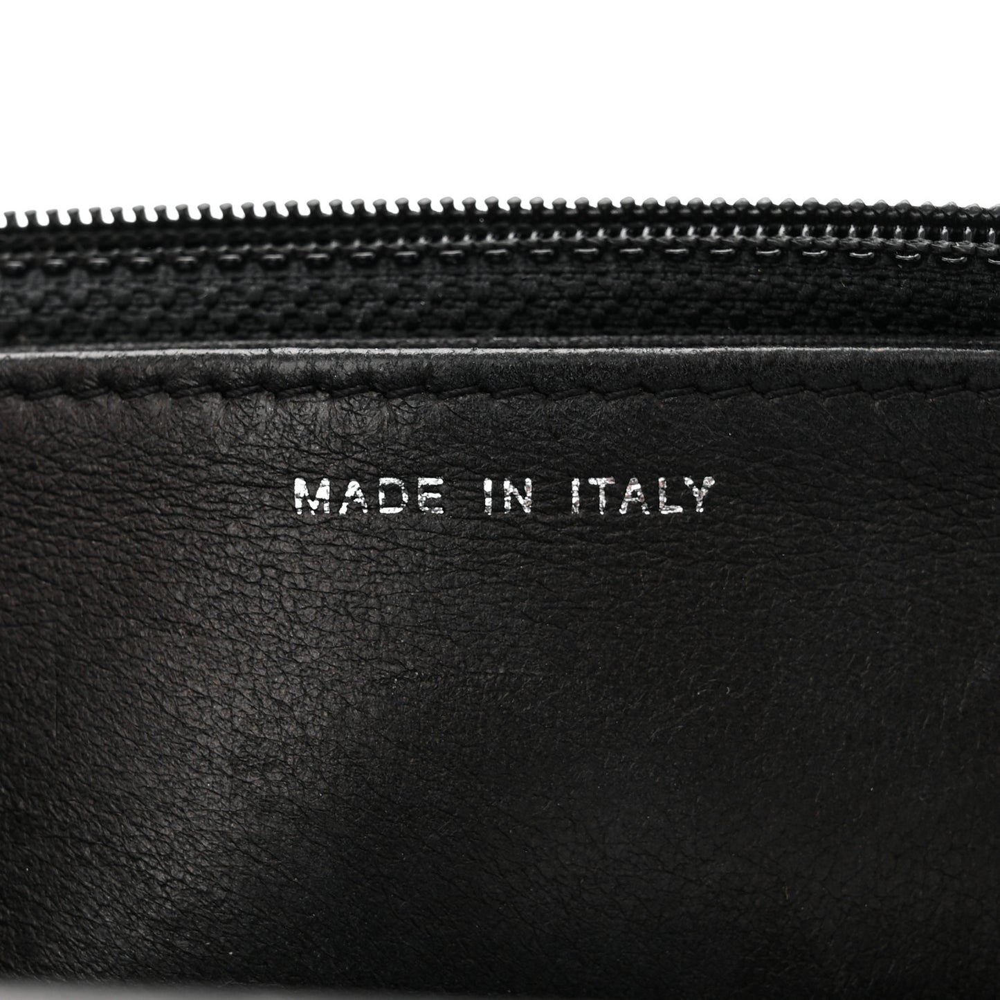 Patent Quilted Coco Boy Wallet On Chain WOC Black