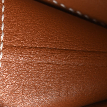 Hermes Swift Lizard Jige Elan Touch 29 Clutch Gold Ombre 7 of 9