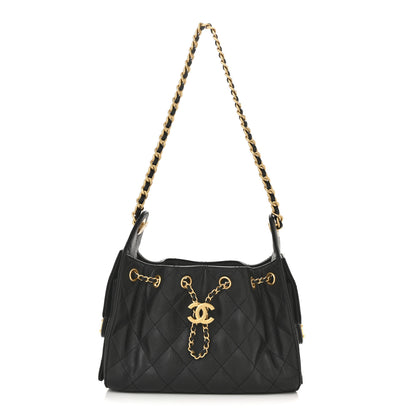 Chanel Caviar Quilted Mini Chanel 25 Handbag Black 1 of 11