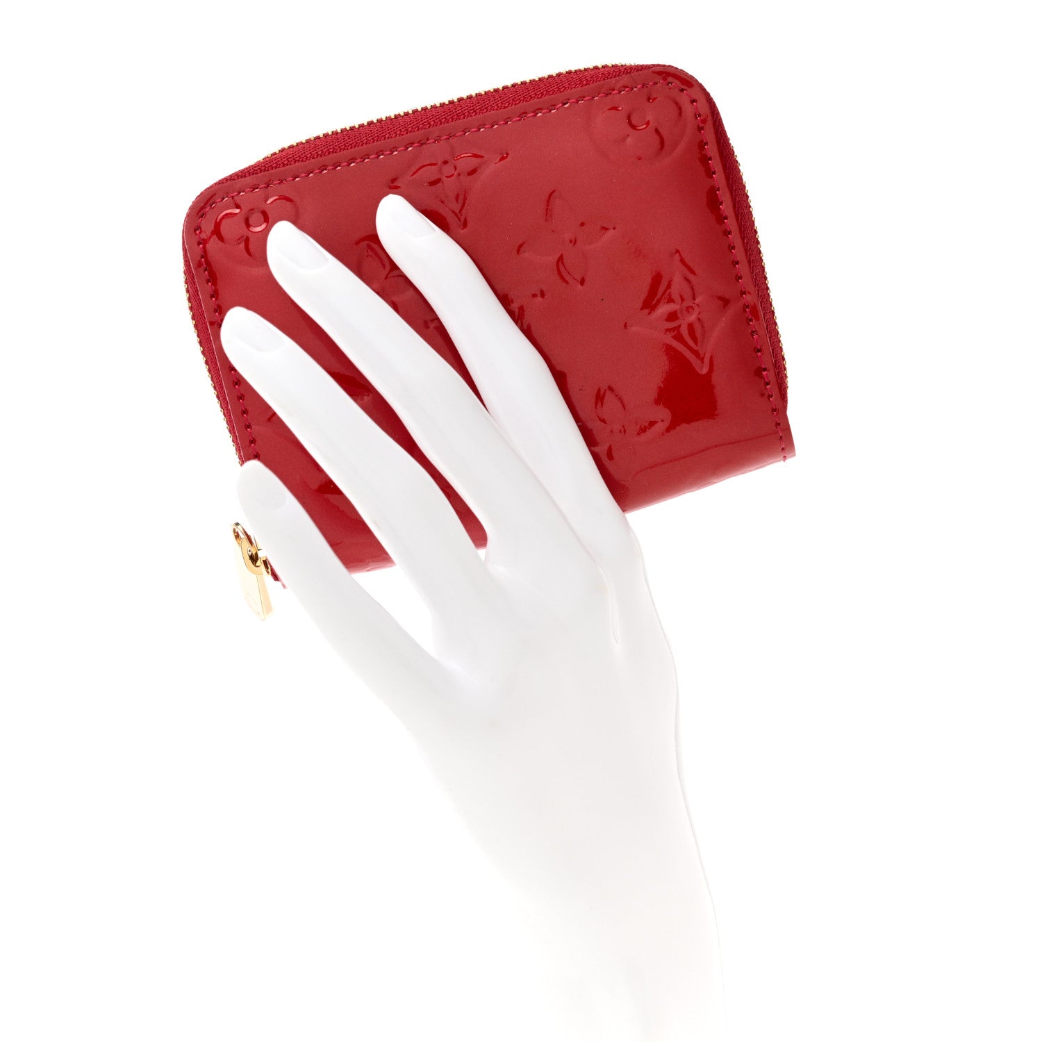 Louis Vuitton Vernis Zippy Coin Purse Pomme D'Amour 2 of 7