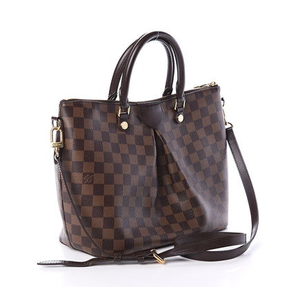 Louis Vuitton Damier Ebene Siena MM 2 of 8