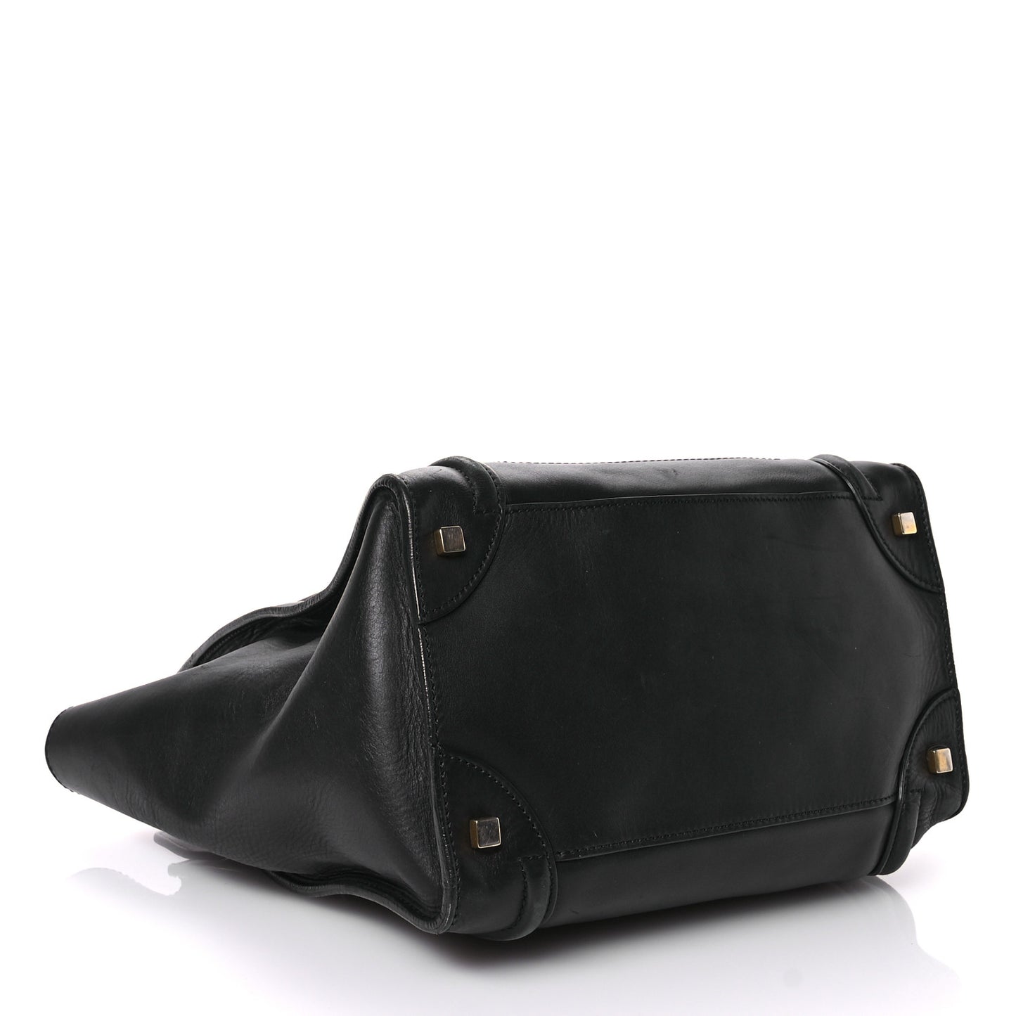Smooth Calfskin Mini Luggage Black
