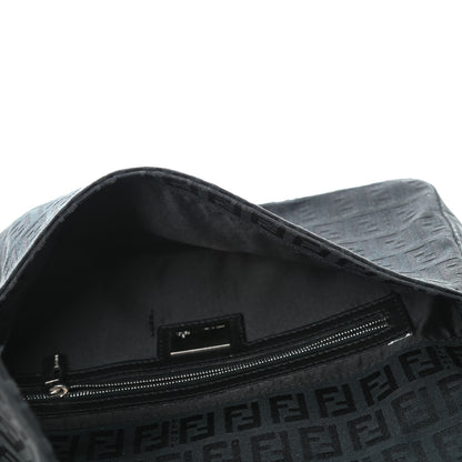 Fendi Zucchino Baguette Black 4 of 4