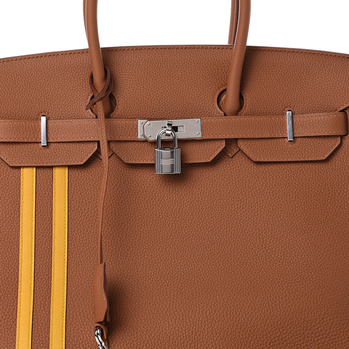 Togo Swift Officier Birkin 35 Gold Ambre