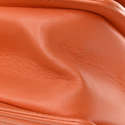 Chanel Lambskin Quilted Small Boy Flap Orange 20 of 24