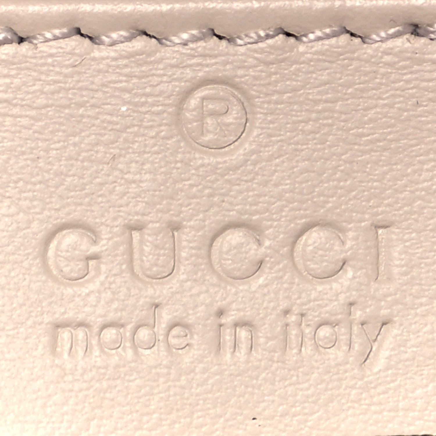 Gucci Calfskin Matelasse Mini GG Marmont Round Backpack White 5 of 8