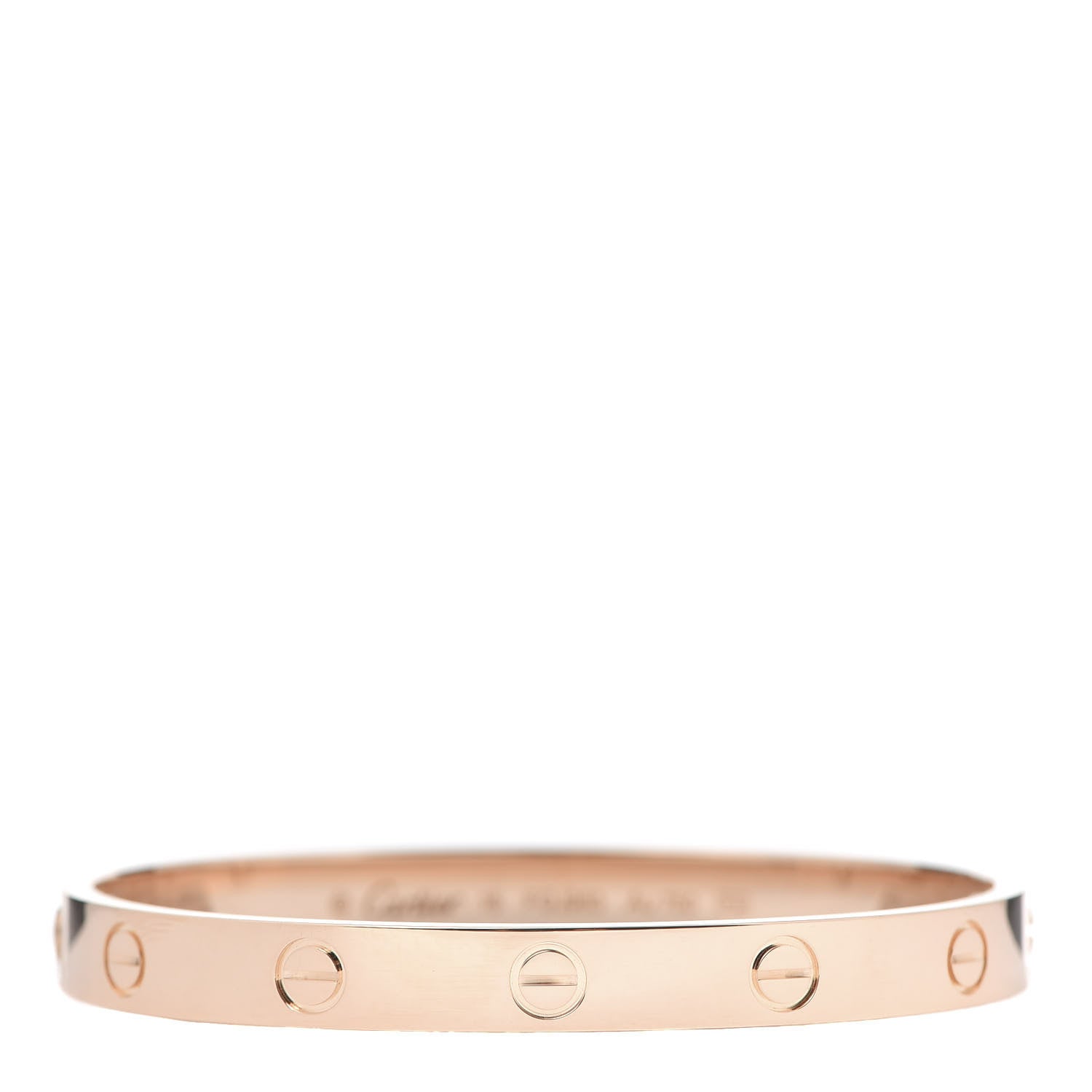 Cartier 18K Pink Gold LOVE Bracelet 16 1 of 7