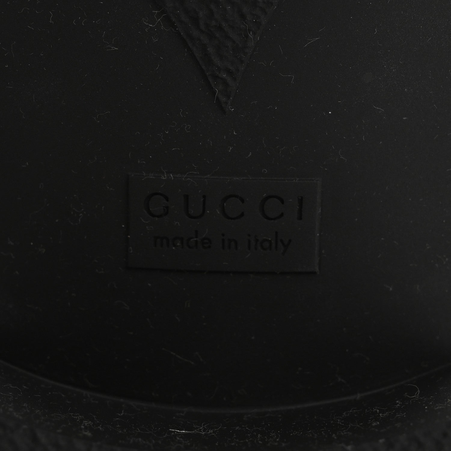 Gucci Rubber Double G Womens Rain Boots 37 Black 7 of 9