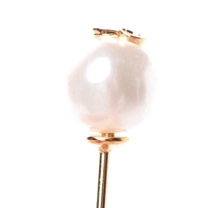 Christian Dior Pearl Shiny-D Earring Gold 5 of 5