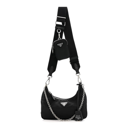 Prada Nylon Re-Edition 2005 Shoulder Bag Black 1 of 12