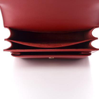 Saint Laurent Calfskin Medium Monogram Sunset Rouge Eros 5 of 10