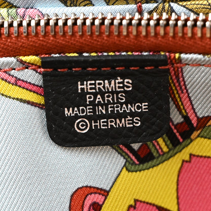 Hermes Epsom Silk'In Wallet Black 6 of 8