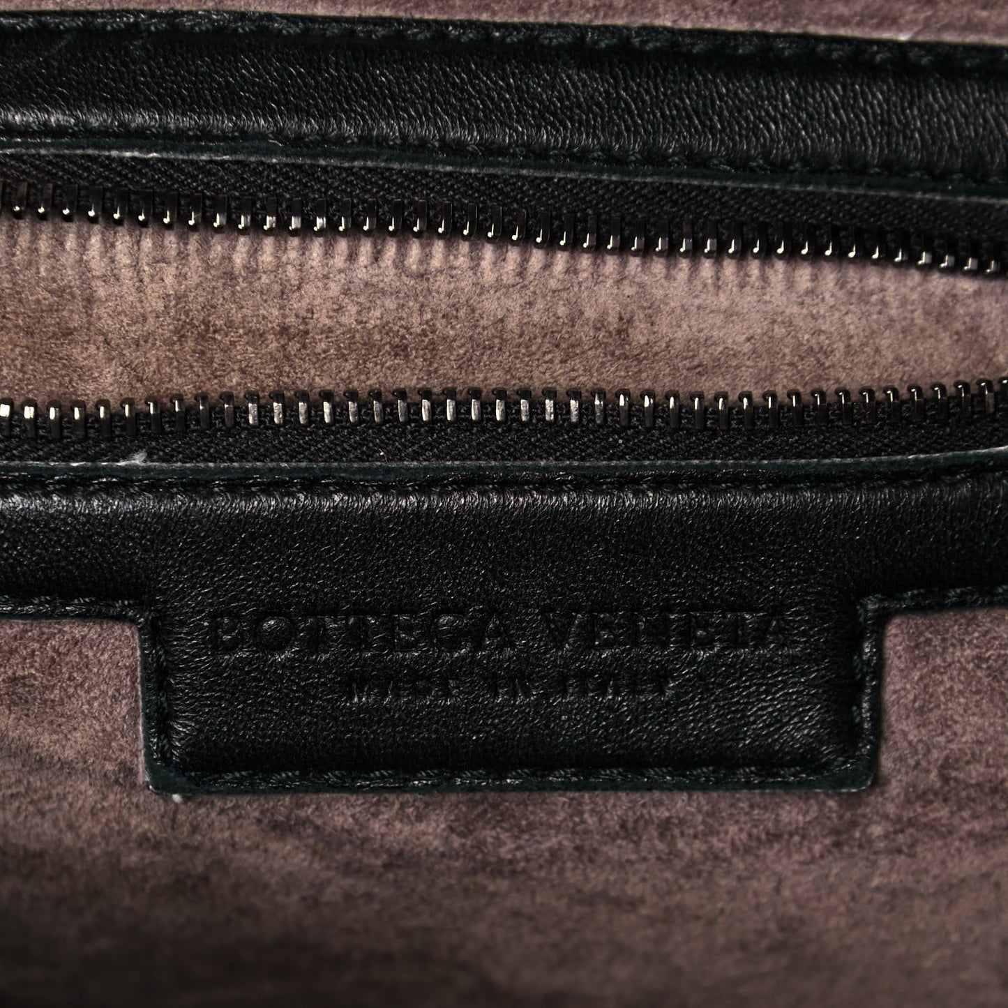 Nappa Intrecciato Large Veneta Plisse Hobo Ink