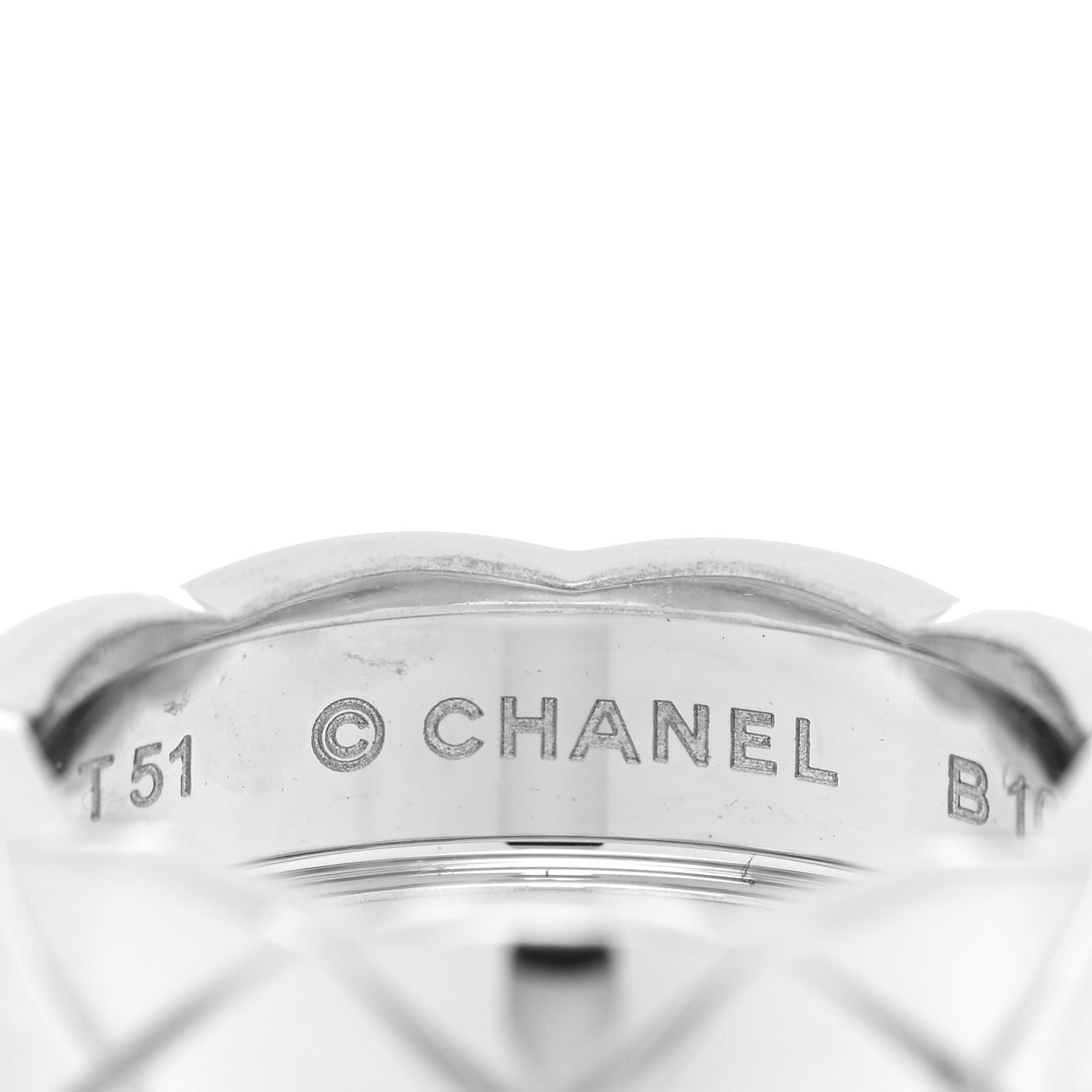 18K White Gold Small Coco Crush Ring 51 5.75