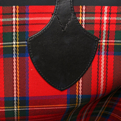 Burberry Vintage Check Medium The Giant Reversible Tote Antique Yellow Bright Red 17 of 18