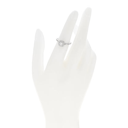 Tiffany Platinum Diamond .21ct Soleste Cushion Cut Double Halo Engagement Ring 49 5 2 of 6