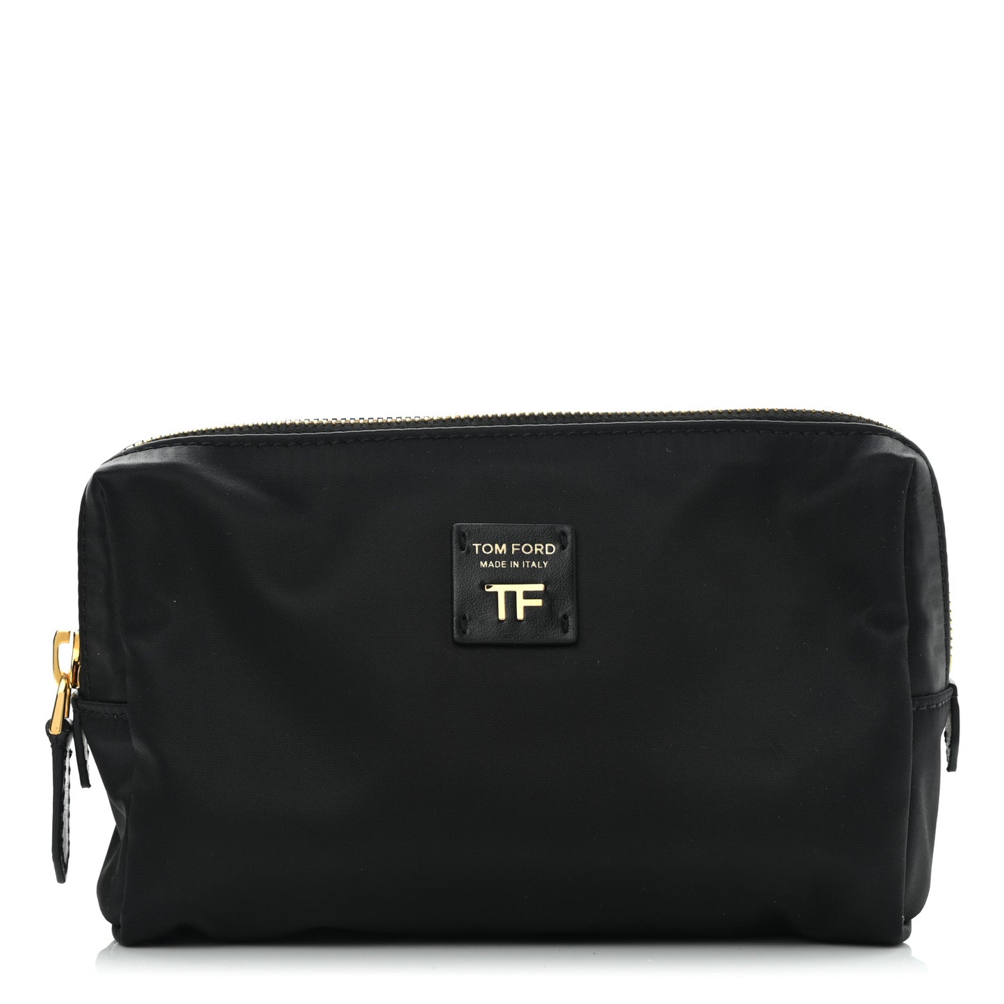 Nylon Cosmetic Pouch Black
