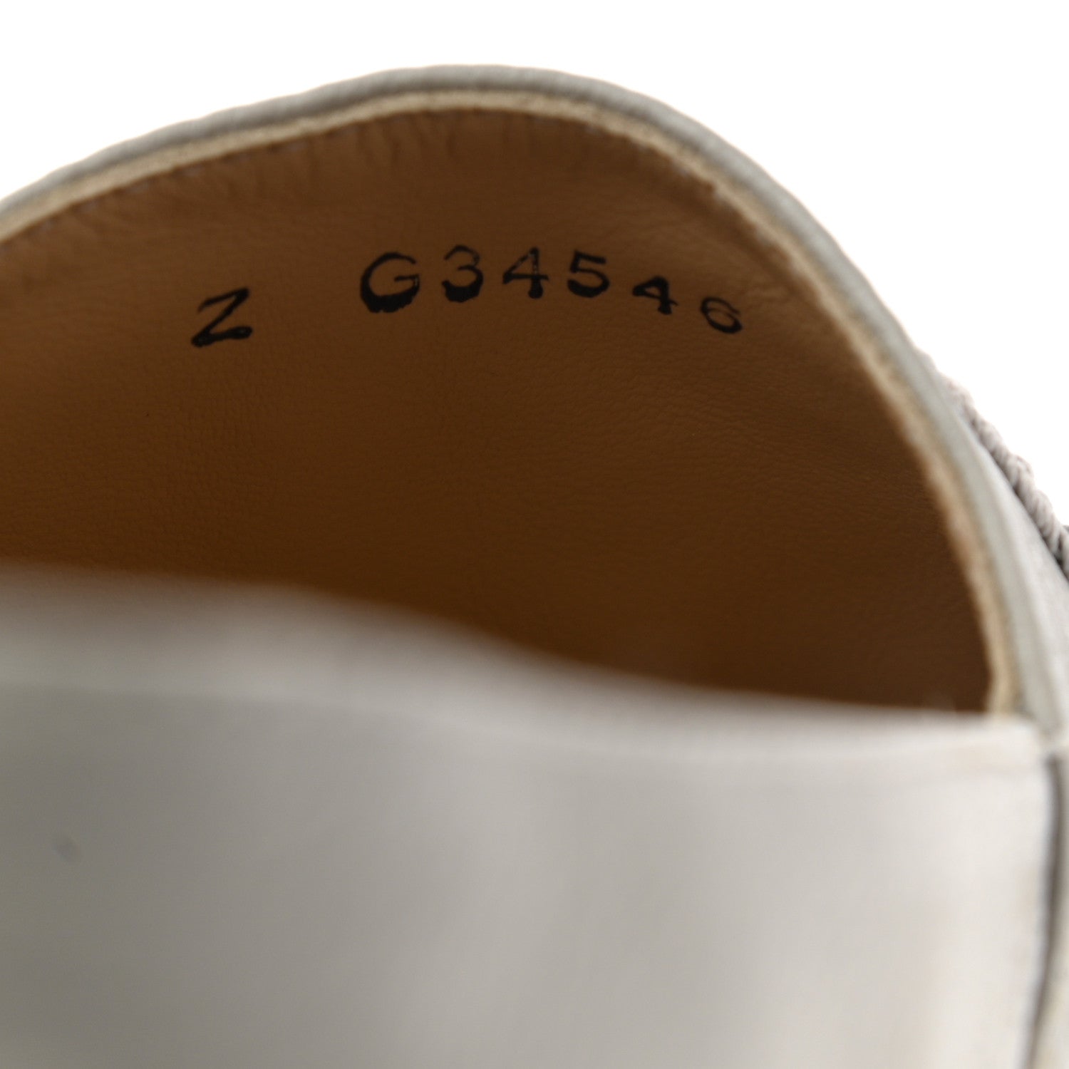 Chanel Lambskin Grosgrain CC Espadrilles 36 Grey 8 of 9