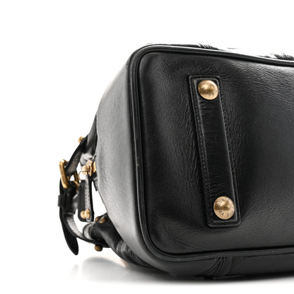 Louis Vuitton Lambskin Riveting Black 8 of 9