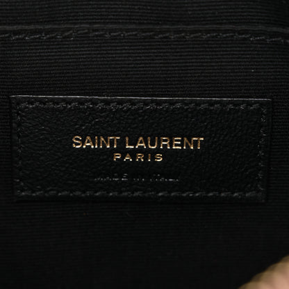 Saint Laurent Lambskin Chevron Quilted Medium Loulou Camera Bag  Rouge Cabernet 6 of 12