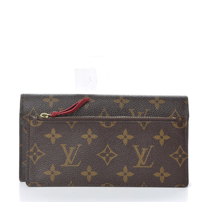 Louis Vuitton Monogram Josephine Wallet Red 4 of 14