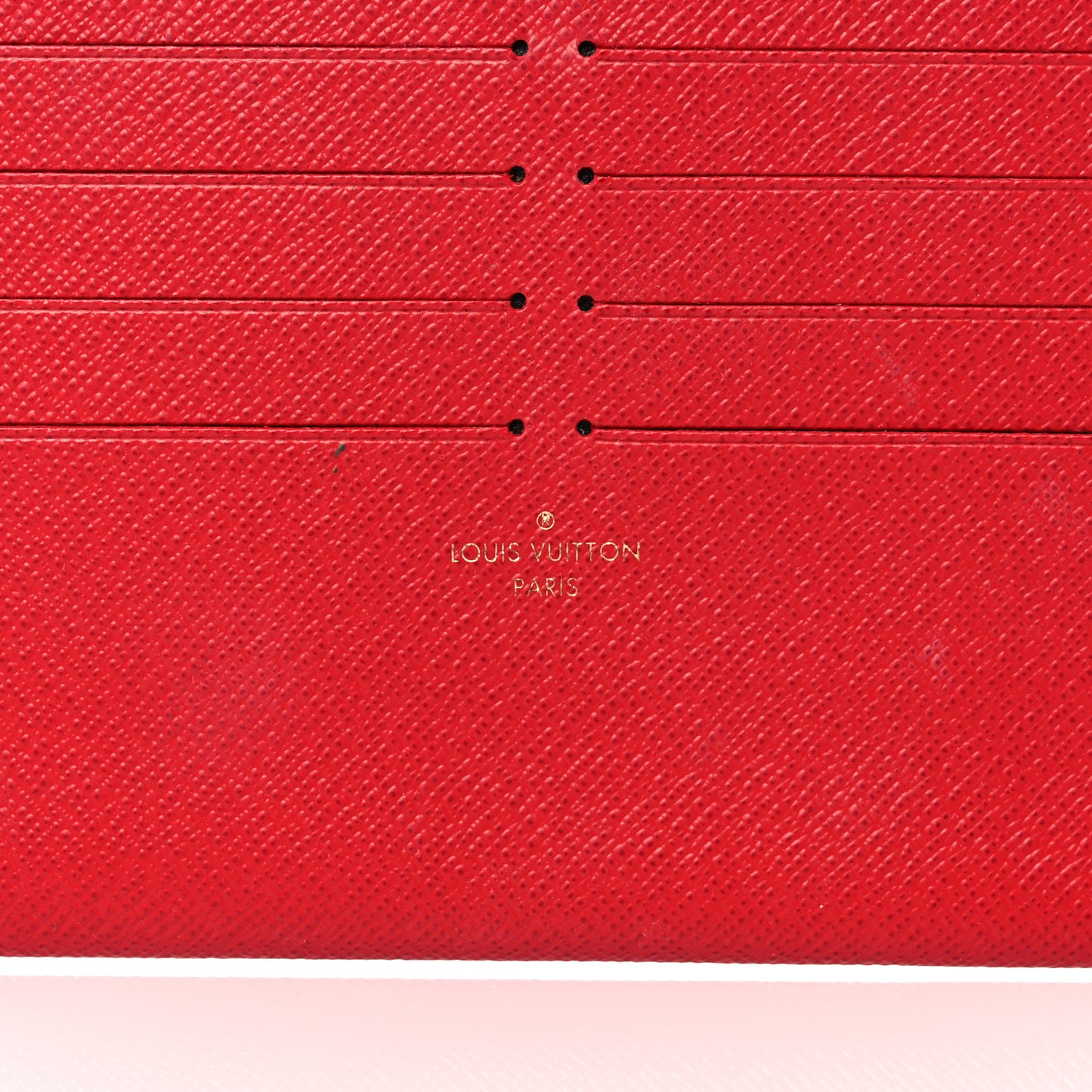 Calfskin Felicie Card Holder Insert Cherry