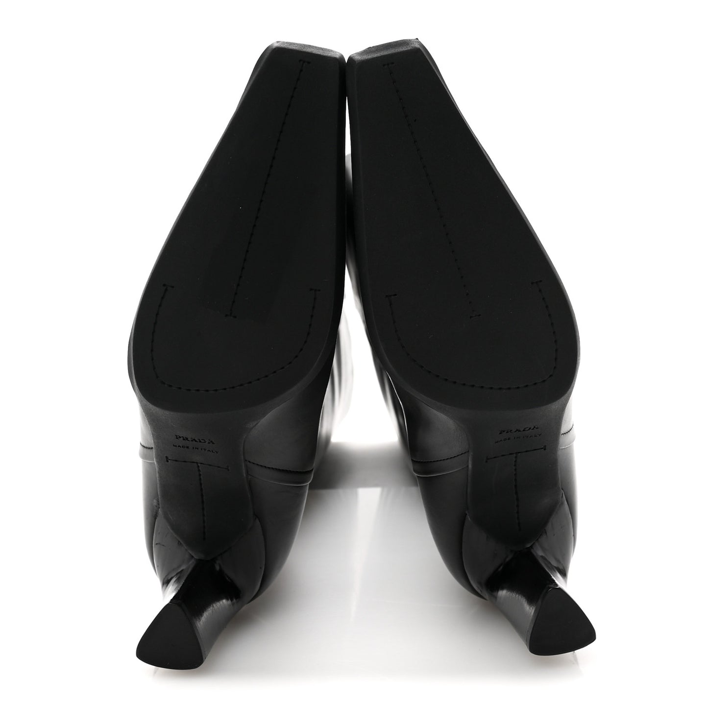 Vitello Knee High Boots 36 Black
