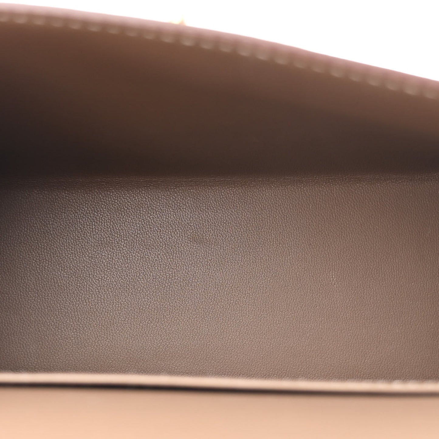 Madame Calfskin Mini Kelly Sellier 20 Etoupe