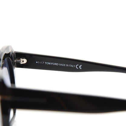 Tom Ford Samantha Cat Eye Sunglasses TF553 Black 5 of 8