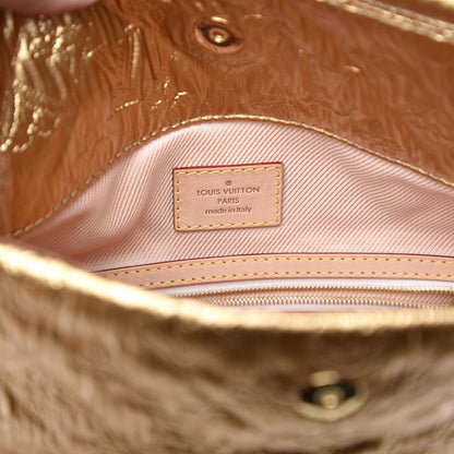 Louis Vuitton Jacquard Quilted Monogram Limelight Clutch MM Gold 6 of 9