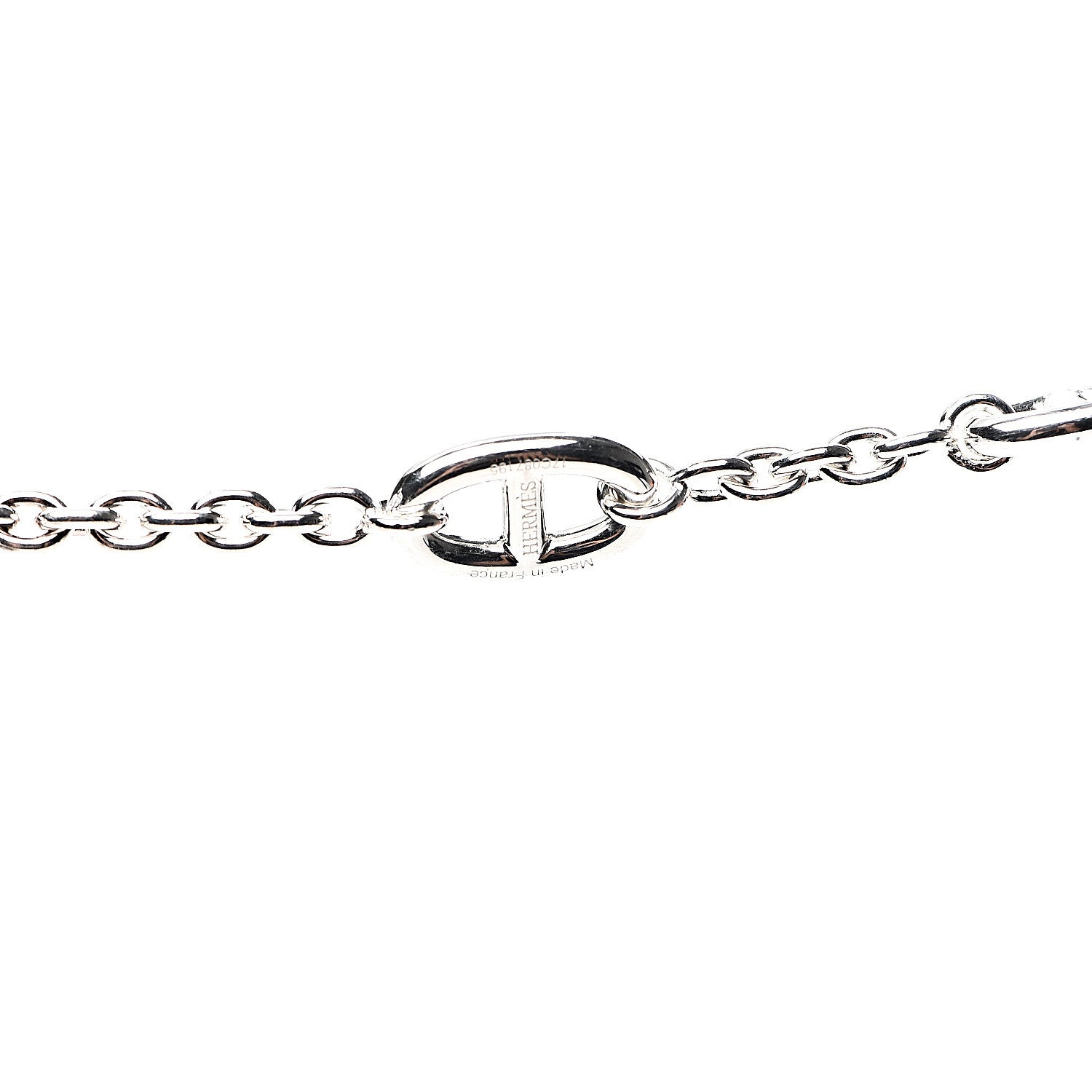 Hermes Sterling Silver Farandole Necklace 80 4 of 5
