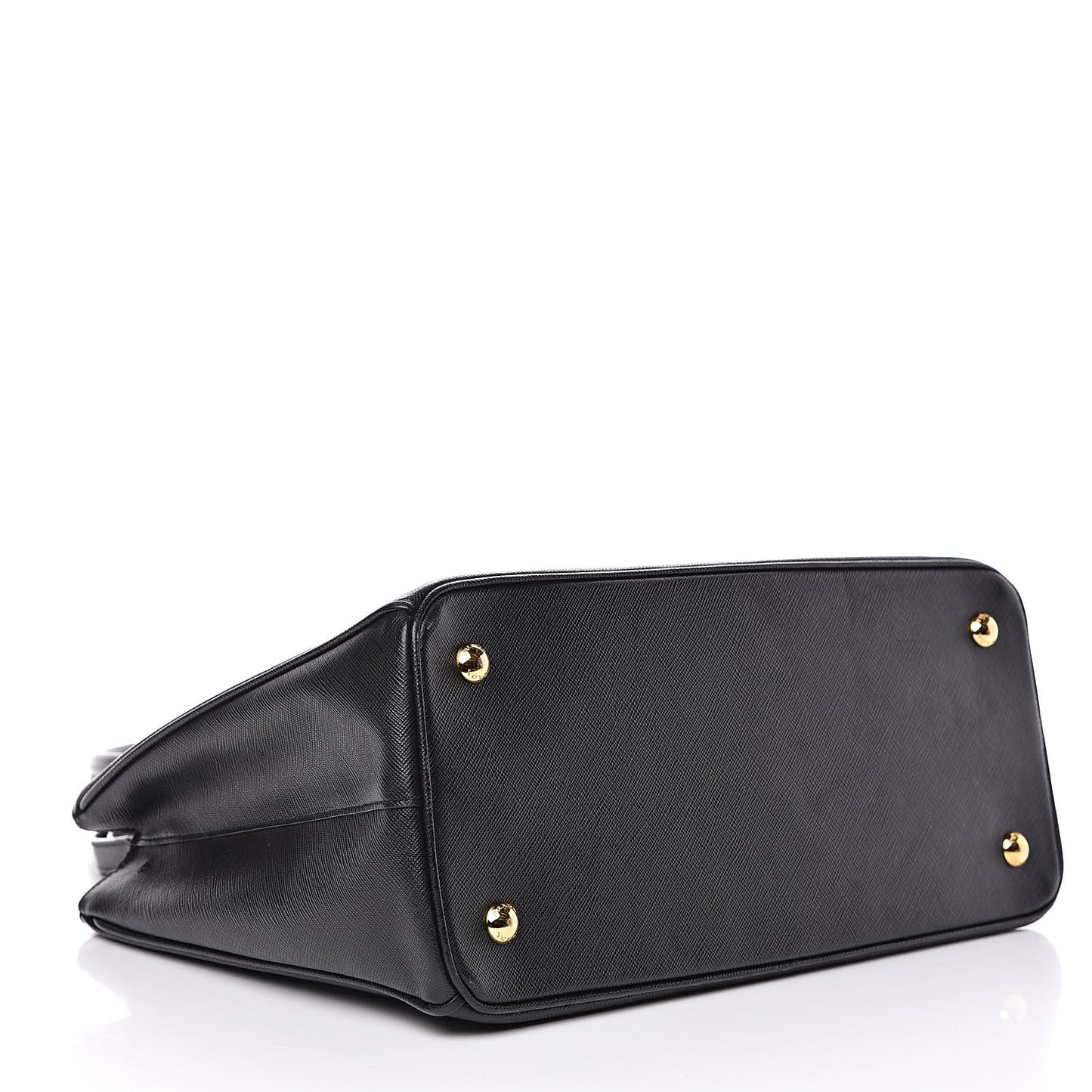Saffiano Lux Small Tote Black