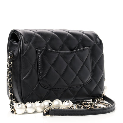Chanel Lambskin Quilted Small My Precious Flap Black 2 of 8