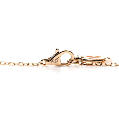 Cartier 18K Pink Gold Diamond SM D'Amour Pendant Necklace 5 of 6