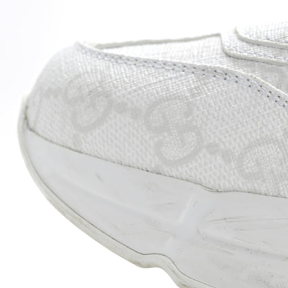 Gucci GG Supreme Monogram Womens Rhyton Sneakers 37 White 12 of 16