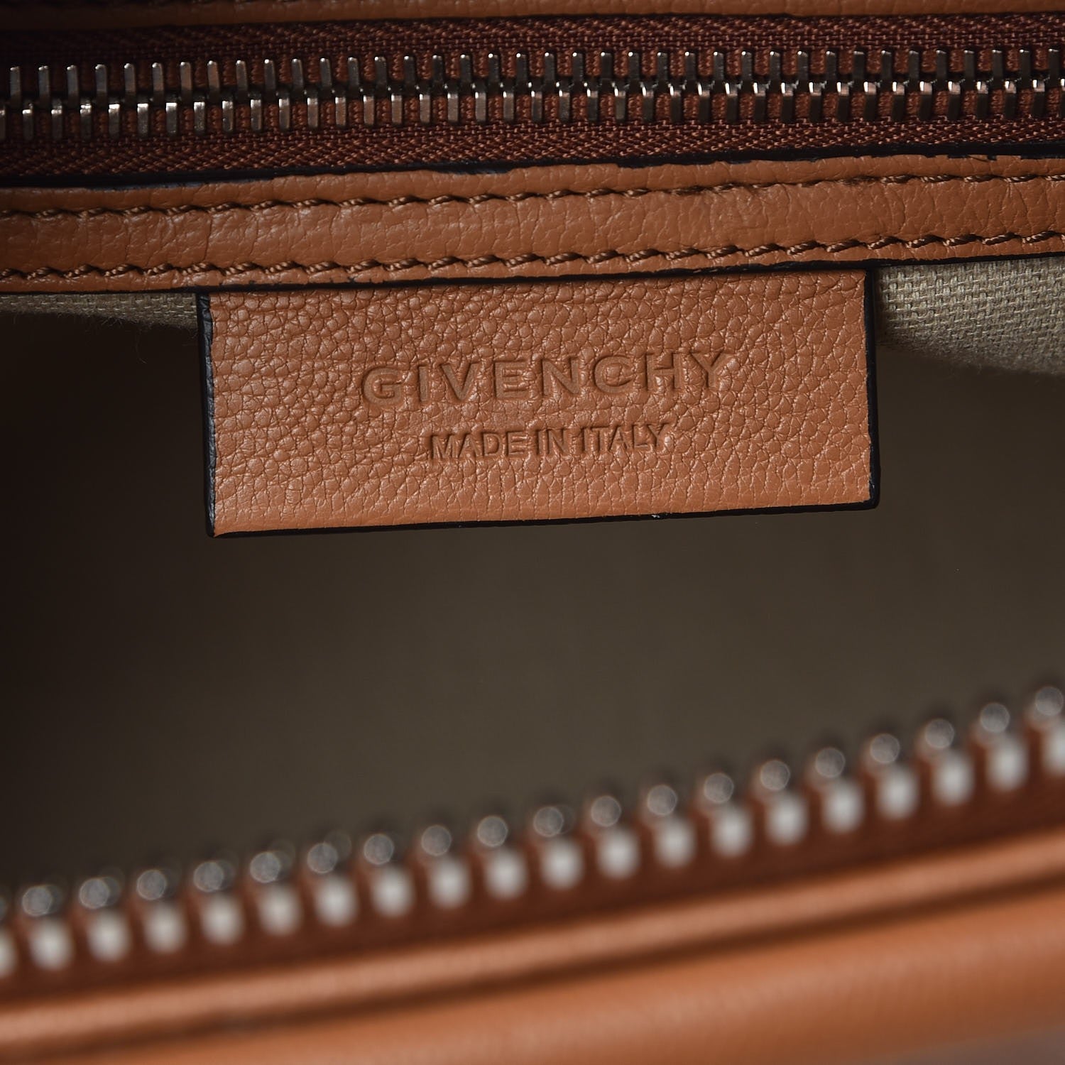 Givenchy Sugar Goatskin Small Antigona Caramel 7 of 10