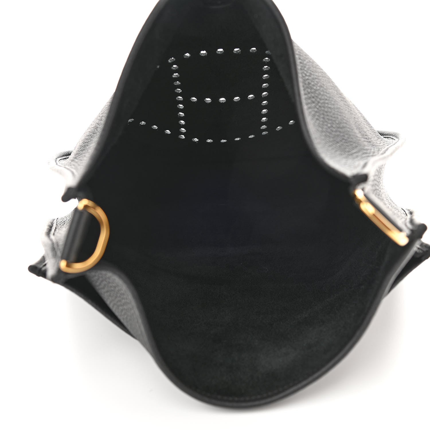 Hermes Taurillon Clemence Evelyne III PM Black 5 of 11