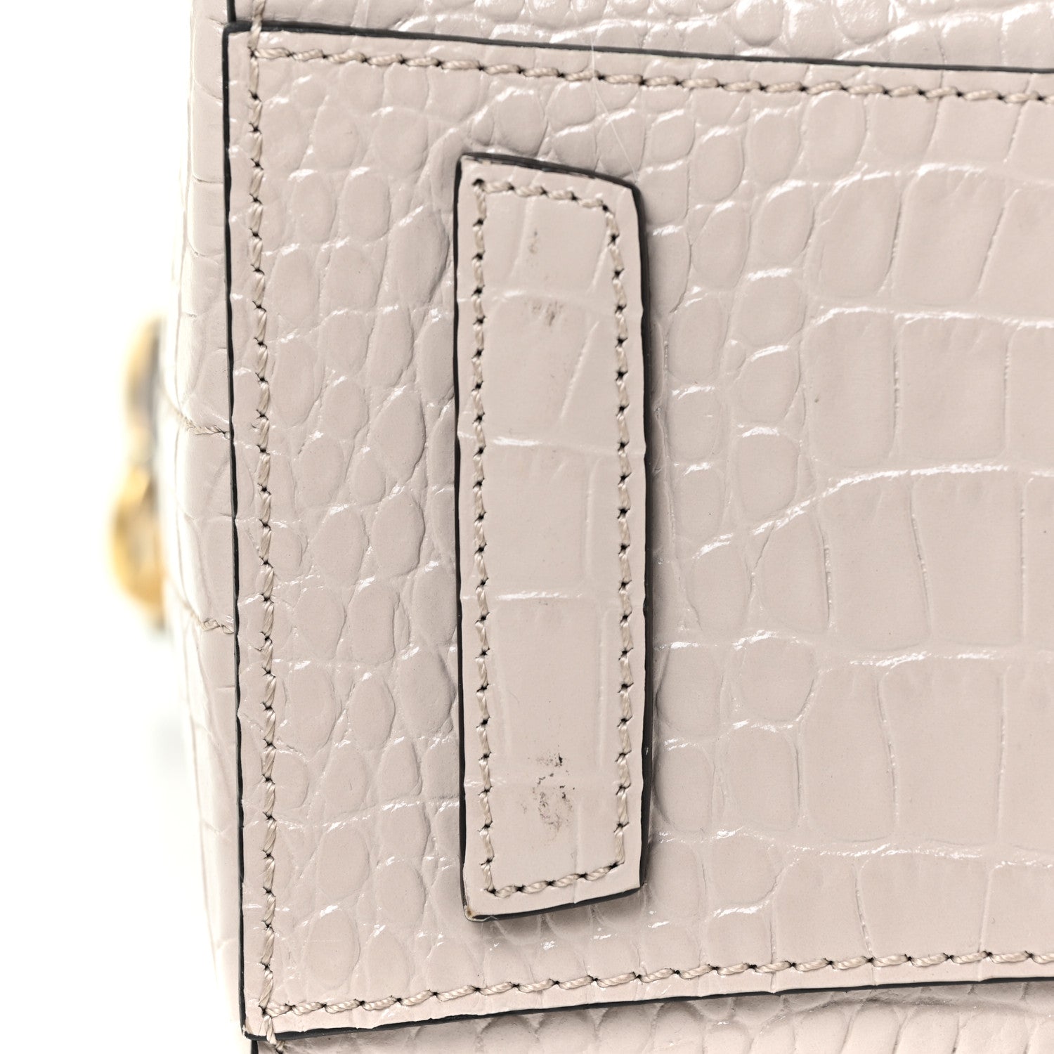Givenchy Calfskin Crocodile Embossed Mini Antigona Dune 11 of 11