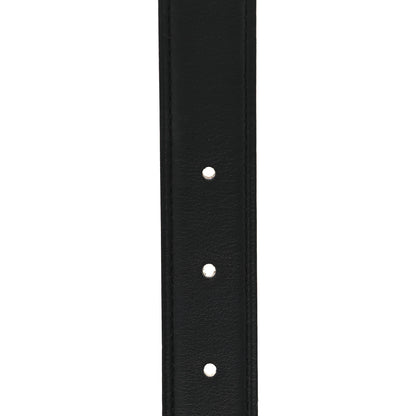 Hermes Epsom Swift 24mm Belt Strap 80 32 Gold Black 5 of 6