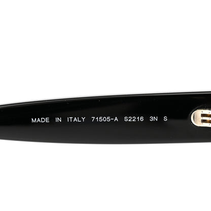 Chanel Acetate Square Sunglasses 71505-A Black Grey 6 of 6